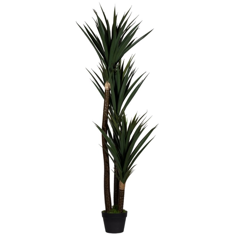 PAPERFLOW plante artificielle yucca, 60 cm de hauteur, sans pot